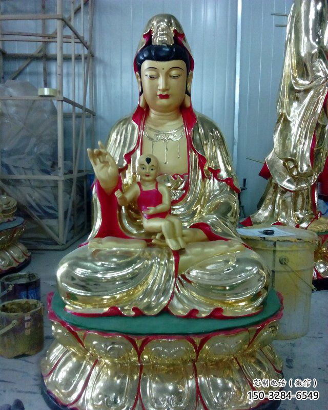 送子觀音佛像廠家,寺廟玻璃鋼佛像制作 送子觀音佛像廠家,寺廟玻璃鋼佛像制作