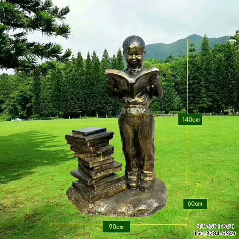 讀書雕塑廠家,校園仿銅兒童雕塑,玻璃鋼讀書人物雕塑小品 讀書雕塑廠家,校園仿銅兒童雕塑,玻璃鋼讀書人物雕塑小品
