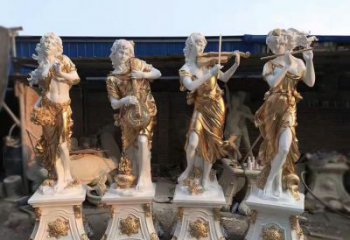 四季女神雕塑廠家，歐洲人物雕塑擺件，西方人物主題