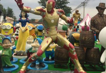 奧特曼雕塑廠家,動漫卡通雕塑擺件,影視劇奧特曼雕塑