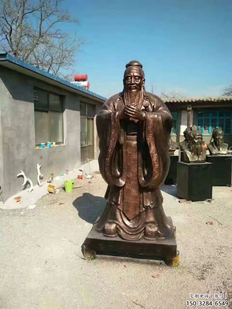 孔子雕塑廠家,古代人物小品,校園孔子雕塑制作 孔子雕塑廠家,古代人物小品,校園孔子雕塑制作