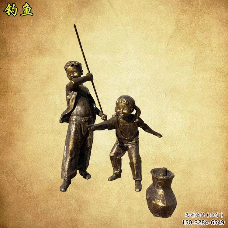 釣魚雕塑廠家,農村漁文化小品雕塑,公園釣魚人物雕塑小品 釣魚雕塑廠家,農村漁文化小品雕塑,公園釣魚人物雕塑小品