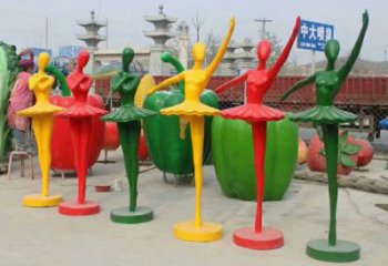 芭蕾雕塑廠家,舞蹈演員擺件,公園廣場音樂人小品