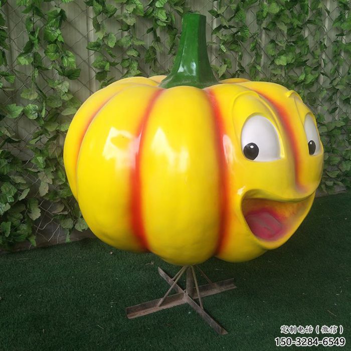 卡通南瓜雕塑廠家,果蔬藝術小品,玻璃鋼卡通南瓜雕塑 卡通南瓜雕塑廠家,果蔬藝術小品,玻璃鋼卡通南瓜雕塑
