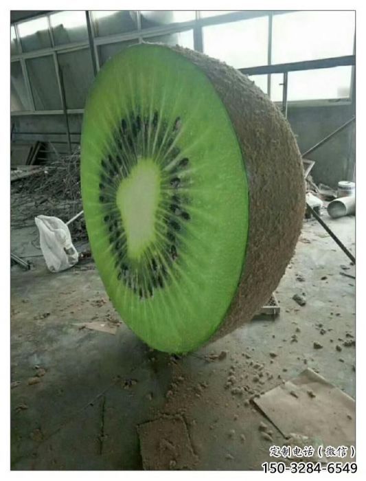 獼猴桃雕塑廠家,水果仿真彩繪主題,園林小品雕塑擺件 獼猴桃雕塑廠家,水果仿真彩繪主題,園林小品雕塑擺件