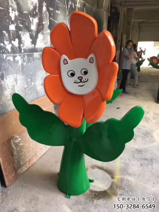 彩繪花臉雕塑 彩繪花臉雕塑