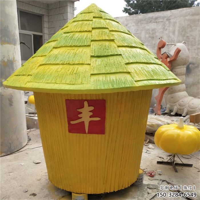 農耕糧倉雕塑 農耕糧倉雕塑