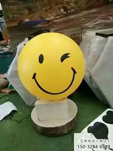 創(chuàng)意笑臉雕塑 城市笑臉雕塑