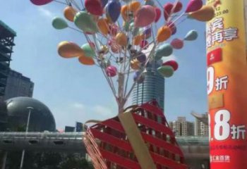 創意氣球雕塑 園林氣球雕塑 豐收主題擺件