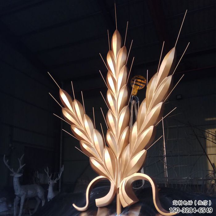 風景區青稞雕塑廠家 售樓處廣場雕塑 仿古擺件