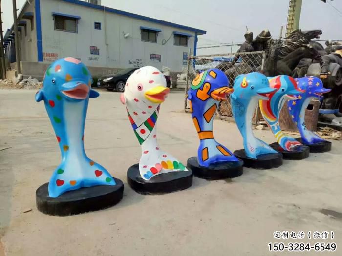 風(fēng)景區(qū)海豚雕塑廠家 售樓處廣場雕塑 仿古擺件