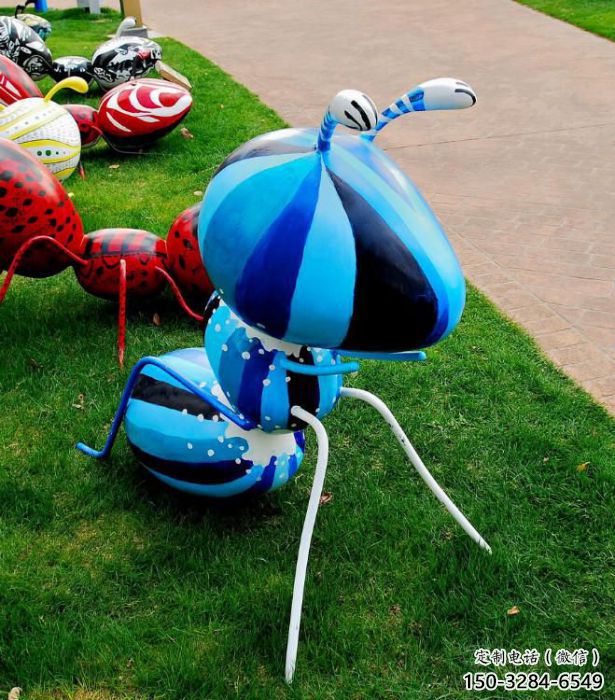 廣場螞蟻雕塑 公園仿真雕塑 抽象擺件