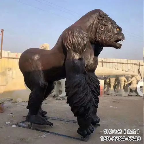 商場黑猩猩雕塑 仿真動物雕塑 店門口小品 商場黑猩猩雕塑 仿真動物雕塑 店門口小品