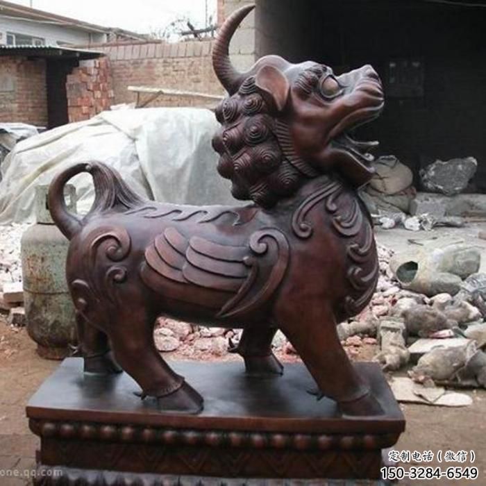 酒店獨角獸雕塑 庭院仿真雕塑 彩繪小品 酒店獨角獸雕塑 庭院仿真雕塑 彩繪小品