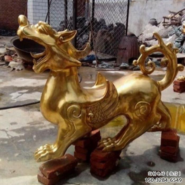 園林獨角獸雕塑 田間彩繪雕塑 仿真擺件 園林獨角獸雕塑 田間彩繪雕塑 仿真擺件