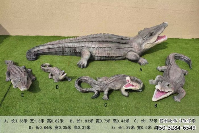 仿真鱷魚雕塑 酒店公園雕塑 風(fēng)景區(qū)擺件 仿真鱷魚雕塑 酒店公園雕塑 風(fēng)景區(qū)擺件
