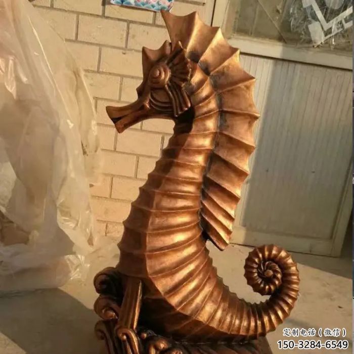 城市海馬雕塑 風景區(qū)彩繪雕塑 抽象擺件 城市海馬雕塑 風景區(qū)彩繪雕塑 抽象擺件