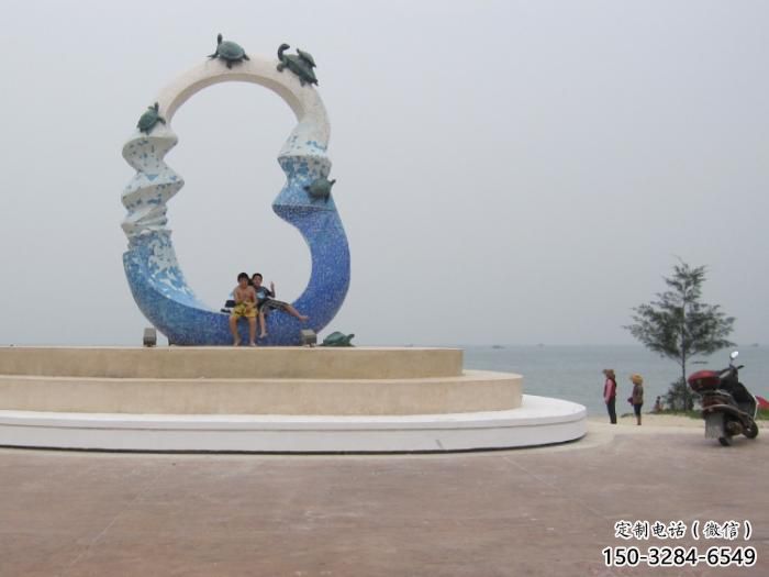 大型海星雕塑 商業街廣場雕塑 古銅色擺件