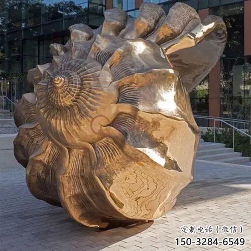 仿真海螺雕塑 店門口園林雕塑 動物小品 仿真海螺雕塑 店門口園林雕塑 動物小品