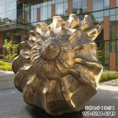 園林海螺雕塑 田間彩繪雕塑 仿真擺件 園林海螺雕塑 田間彩繪雕塑 仿真擺件