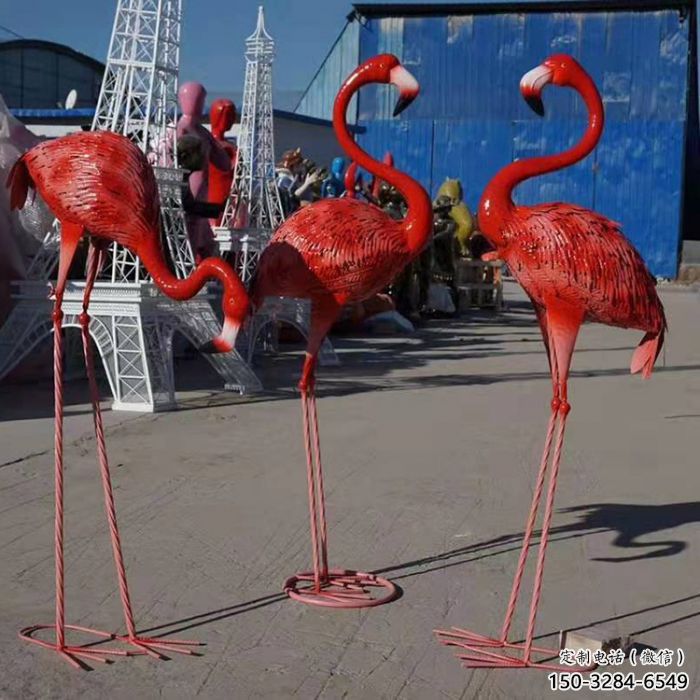 公園火鳥雕塑 酒店門口雕塑 彩繪擺件 公園火鳥雕塑 酒店門口雕塑 彩繪擺件