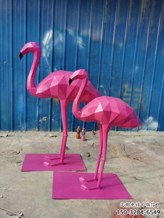 風景區火烈鳥雕塑 售樓處廣場雕塑 仿古擺件 風景區火烈鳥雕塑 售樓處廣場雕塑 仿古擺件