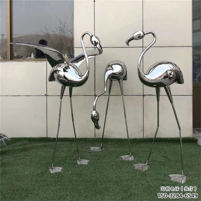 廣場丹頂鶴雕塑 公園仿真雕塑 抽象擺件 廣場丹頂鶴雕塑 公園仿真雕塑 抽象擺件