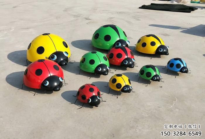 商場瓢蟲雕塑 仿真昆蟲動物雕塑 店門口小品 商場瓢蟲雕塑 仿真昆蟲動物雕塑 店門口小品