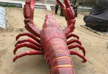 城市龍蝦雕塑 風景區彩繪雕塑 抽象擺件