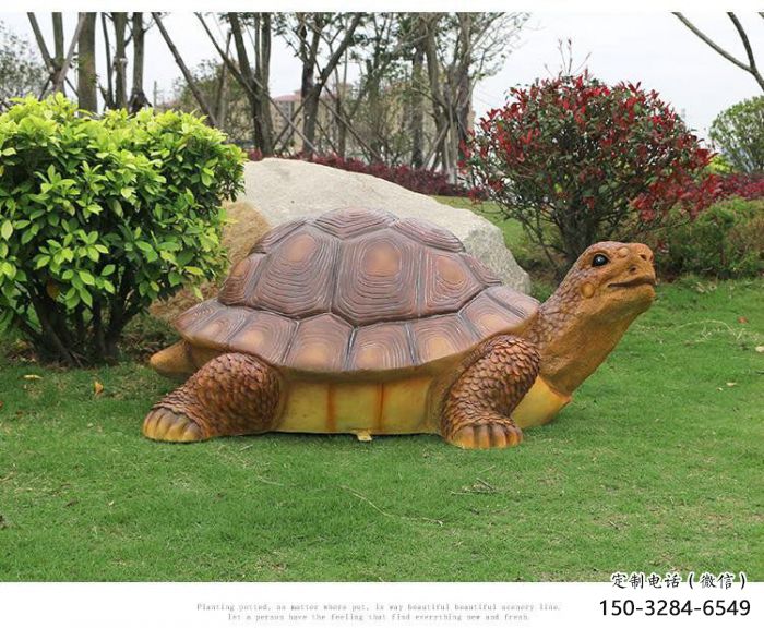 仿古烏龜雕塑 庭院彩繪雕塑 田間小品 仿古烏龜雕塑 庭院彩繪雕塑 田間小品