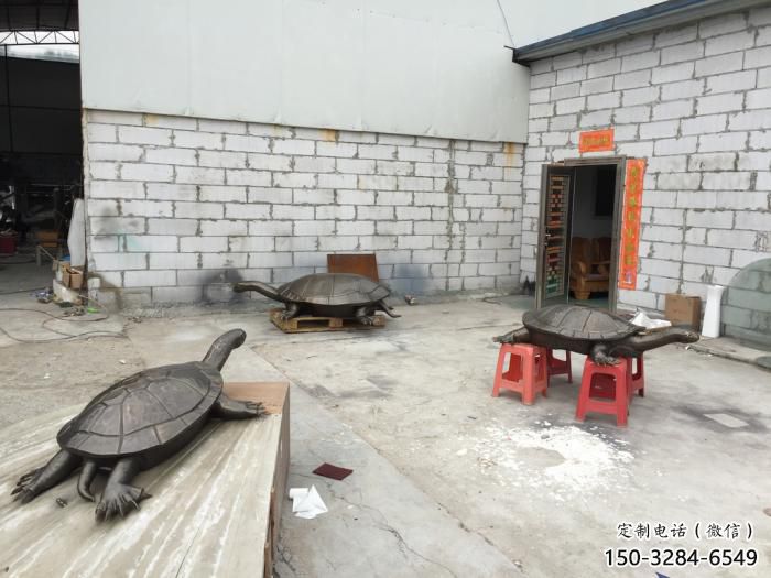 酒店烏龜雕塑 庭院仿真雕塑 彩繪小品 酒店烏龜雕塑 庭院仿真雕塑 彩繪小品