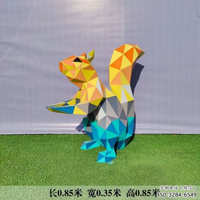 城市松鼠雕塑 風(fēng)景區(qū)彩繪雕塑 抽象擺件 城市松鼠雕塑 風(fēng)景區(qū)彩繪雕塑 抽象擺件