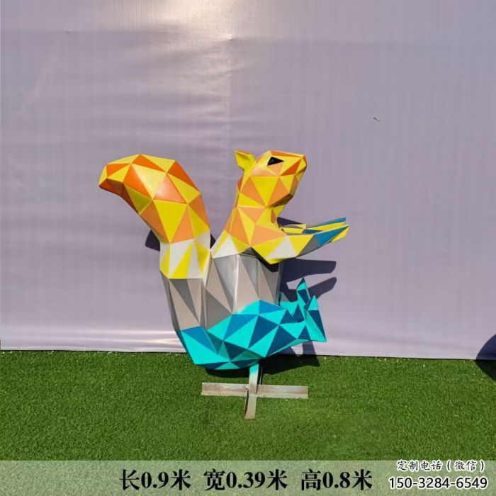 商業街松鼠雕塑 售樓處雕塑 動物擺件 商業街松鼠雕塑 售樓處雕塑 動物擺件
