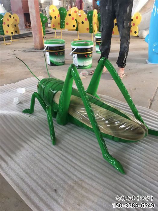 園林蟈蟈雕塑 風景區仿真雕塑 廣場小品 園林蟈蟈雕塑 風景區仿真雕塑 廣場小品