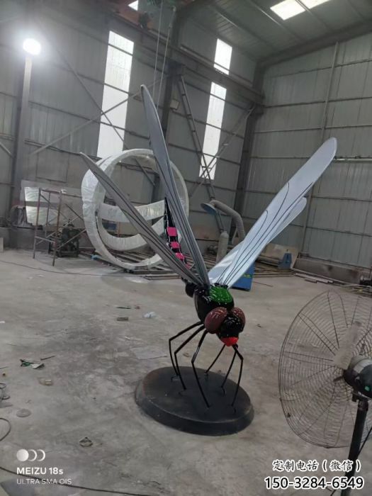 商業街蜻蜓雕塑 售樓處動物雕塑 仿真擺件 商業街蜻蜓雕塑 售樓處動物雕塑 仿真擺件