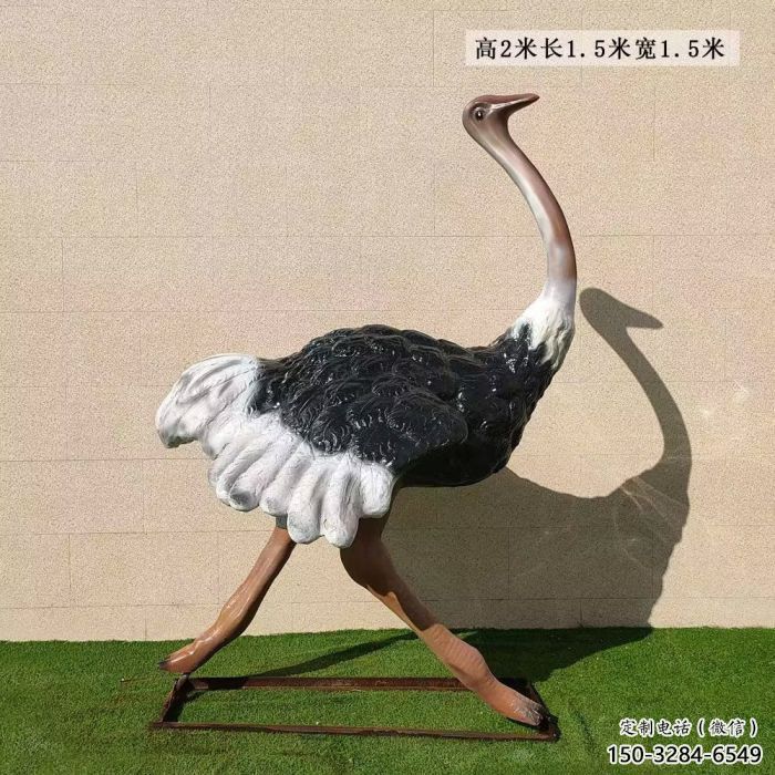 風景區鴕鳥雕塑 售樓處廣場雕塑 仿古擺件 風景區鴕鳥雕塑 售樓處廣場雕塑 仿古擺件