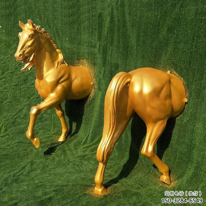 風景區馬頭雕塑 售樓處廣場雕塑 仿古擺件