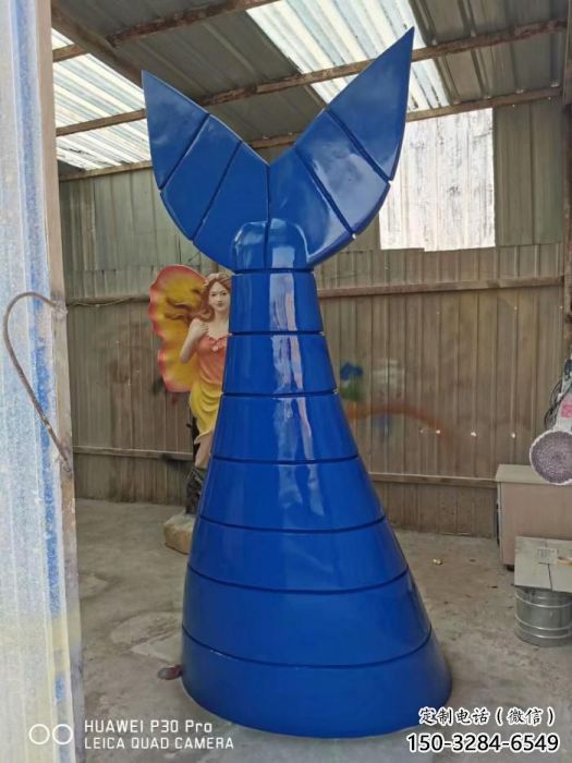 風(fēng)景區(qū)魚尾雕塑 售樓處廣場雕塑 仿古擺件