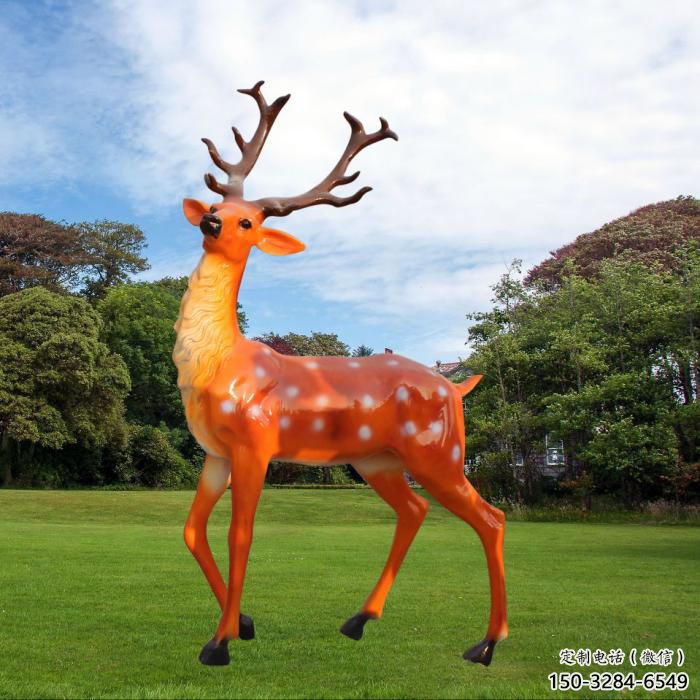 庭院小鹿雕塑 城市古銅色雕塑 動物小品 庭院小鹿雕塑 城市古銅色雕塑 動物小品