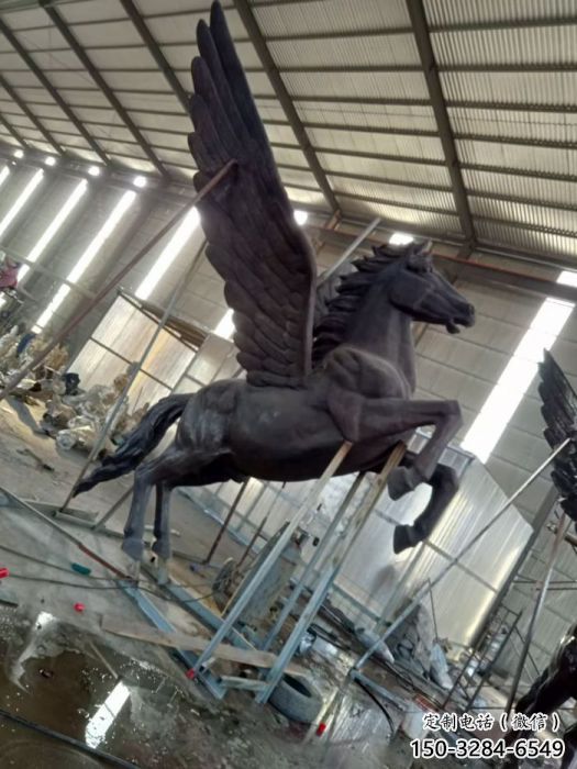 大型飛馬雕塑 門口創意雕塑 售樓處小品 大型飛馬雕塑 門口創意雕塑 售樓處小品