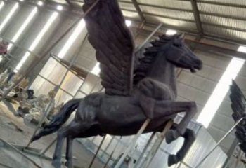 大型飛馬雕塑 門口創意雕塑 售樓處小品
