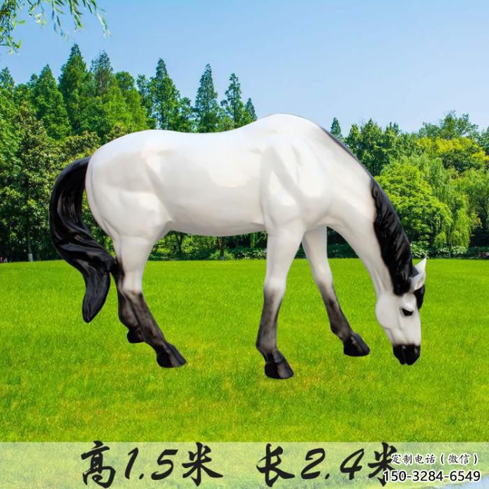 城市白馬雕塑 風(fēng)景區(qū)彩繪雕塑 抽象擺件 城市白馬雕塑 風(fēng)景區(qū)彩繪雕塑 抽象擺件