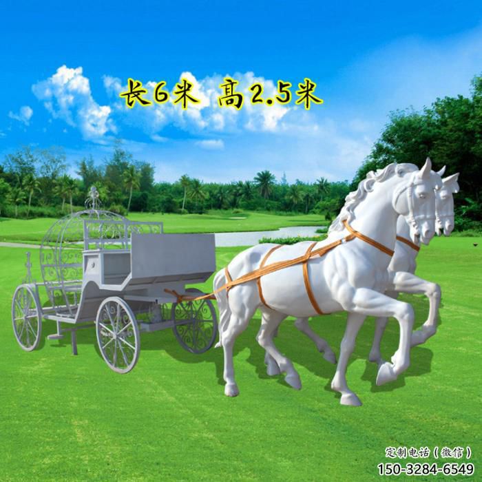 公園白馬雕塑 酒店門口雕塑 彩繪擺件 公園白馬雕塑 酒店門口雕塑 彩繪擺件