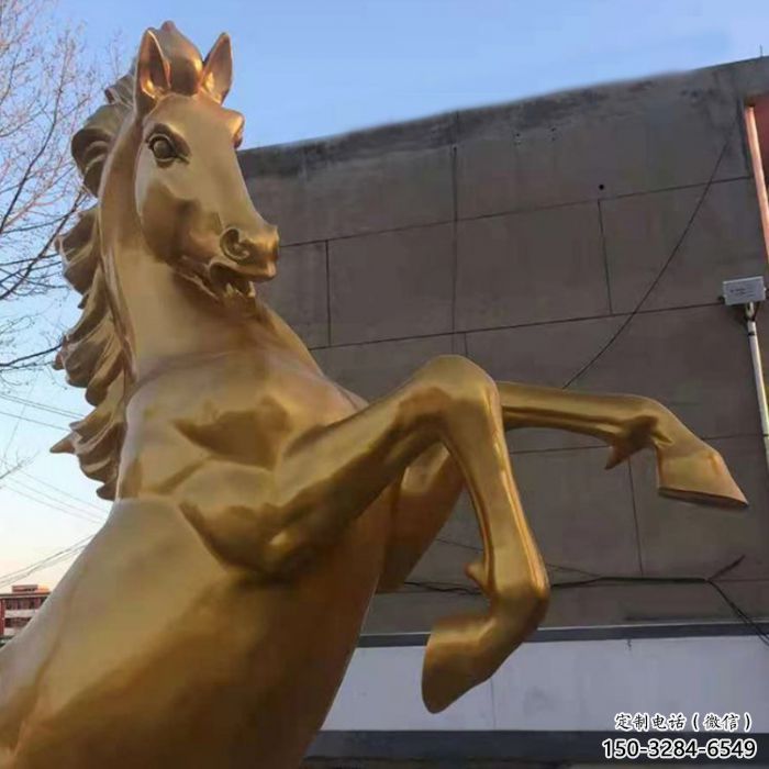 城市駿馬雕塑 風(fēng)景區(qū)彩繪雕塑 抽象擺件