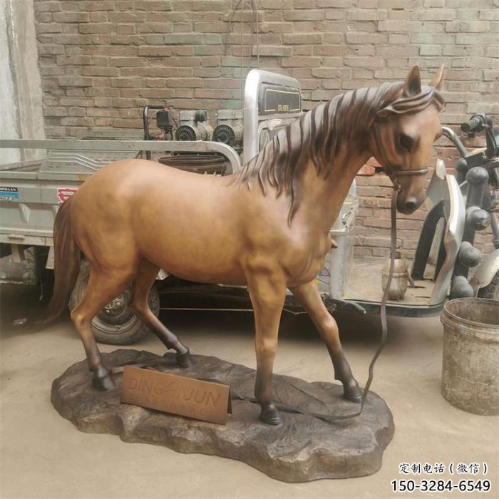 廣場馬踏球雕塑 公園仿真雕塑 抽象擺件 廣場馬踏球雕塑 公園仿真雕塑 抽象擺件