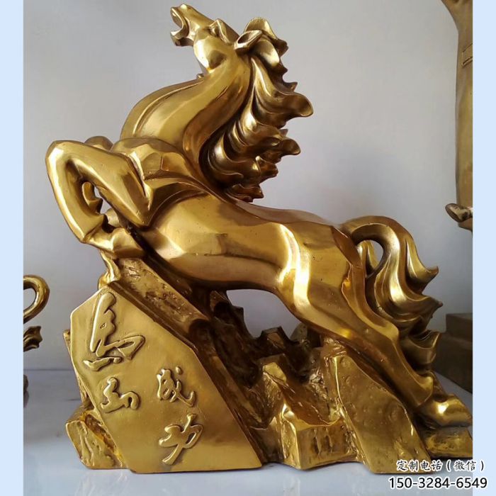 園林馬踏飛燕雕塑 城市廣場雕塑 步行街擺件