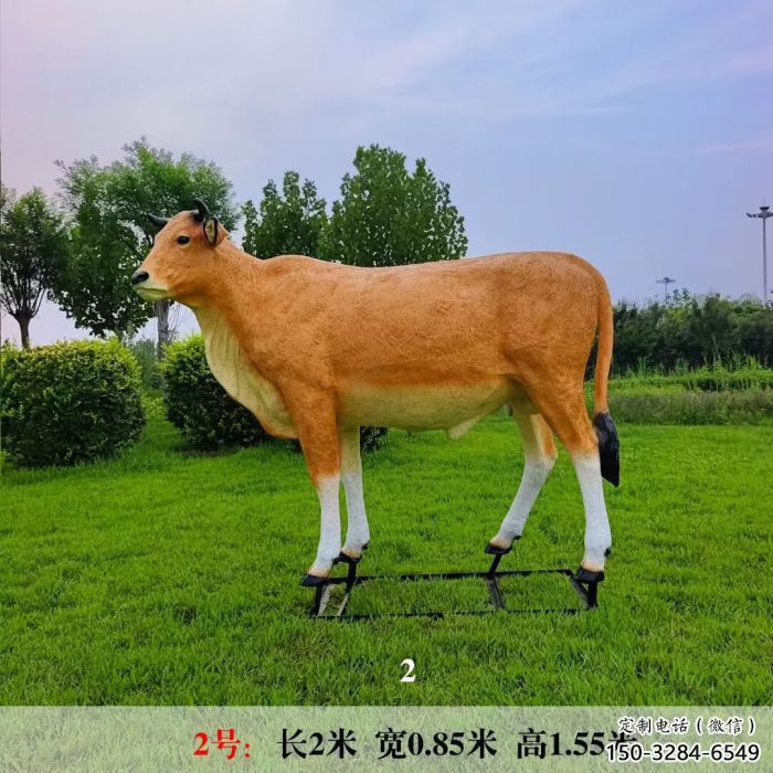 彩繪黃牛雕塑 仿真雕塑 步行街?jǐn)[件 彩繪黃牛雕塑 仿真雕塑 步行街?jǐn)[件