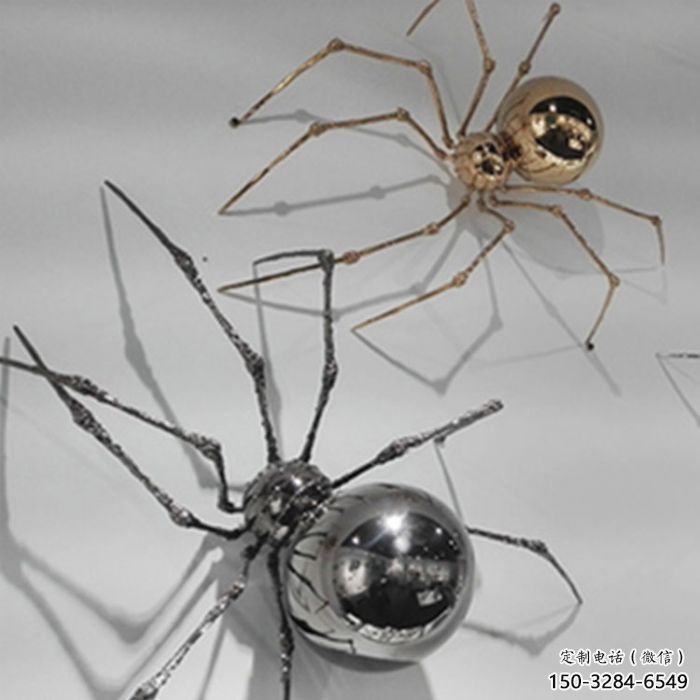 大型蜘蛛雕塑 門口創(chuàng)意雕塑 售樓處小品