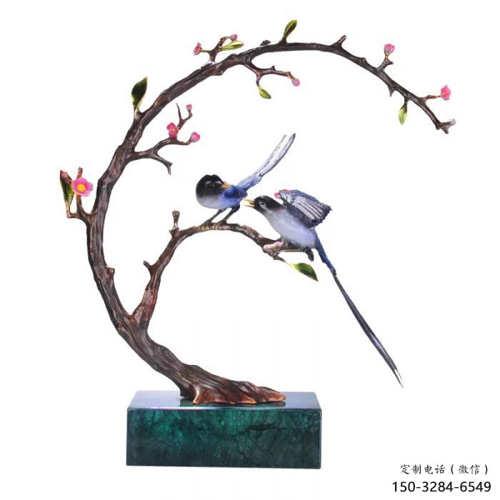 仿真喜鵲雕塑 店門口園林雕塑 動物小品