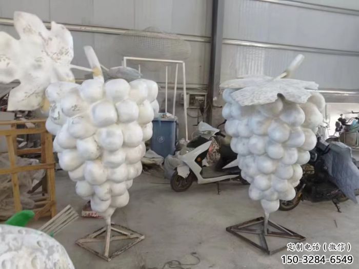 城市葡萄雕塑 風景區彩繪雕塑 抽象擺件 城市葡萄雕塑 風景區彩繪雕塑 抽象擺件